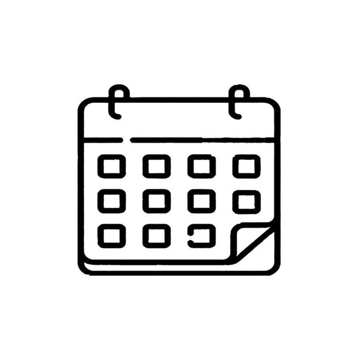 Tentative Schedule Icon